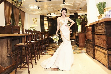 Á hậu Thanh Tú sẽ diện váy cưới 'Lọ Lem' với hơn 10.000 viên pha lê, ngọc  trai – Topsao