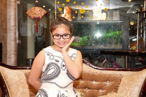 Thiện Nhân trong một buổi gặp gỡ tại nhà HLV Cẩm Ly