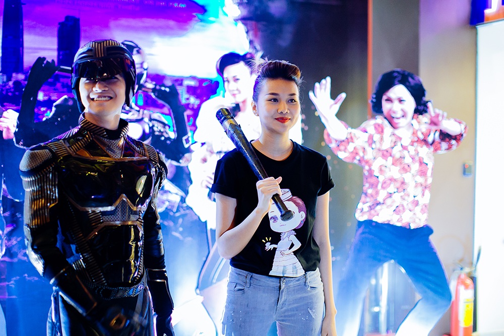 Trong phim này, Thanh Hằng gây ấn tượng với vai diễn của nhân vật Kỳ Kỳ vừa dễ thương vừa hài hước.