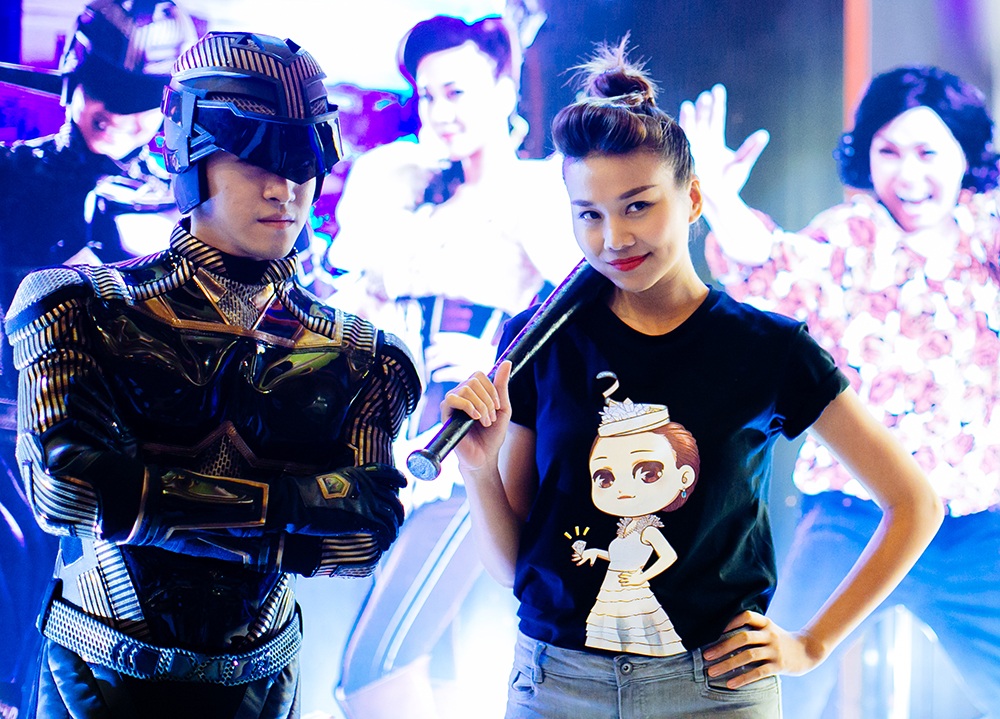 Trong phim này, Thanh Hằng gây ấn tượng với vai diễn của nhân vật Kỳ Kỳ vừa dễ thương vừa hài hước.