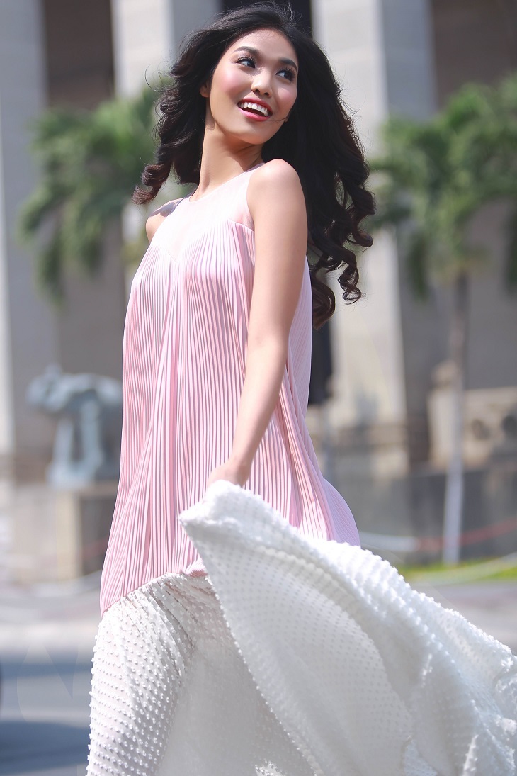 Cận cảnh nhan sắc hoa hậu thế giới Việt Nam 2015 Lan Khuê