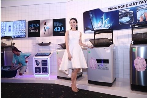 Cùng hoa hậu Thùy Lâm chia sẻ công việc nội trợ - 1 Cùng hoa hậu Thùy Lâm chia sẻ công việc nội trợ