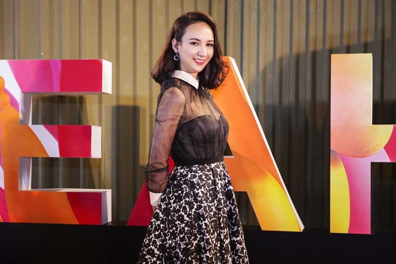 Hoa hậu Ngọc Diễm làm MC xinh đẹp - 1 Hoa hậu Ngọc Diễm làm MC xinh đẹp