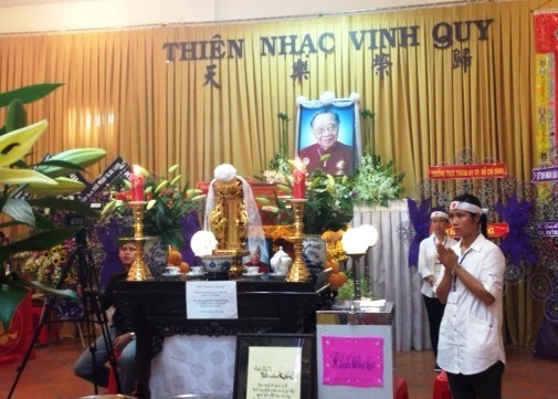 Lễ tang GS - TS Trần Văn Khê sẽ viếng đến hết tối nay (ngày 28/6)