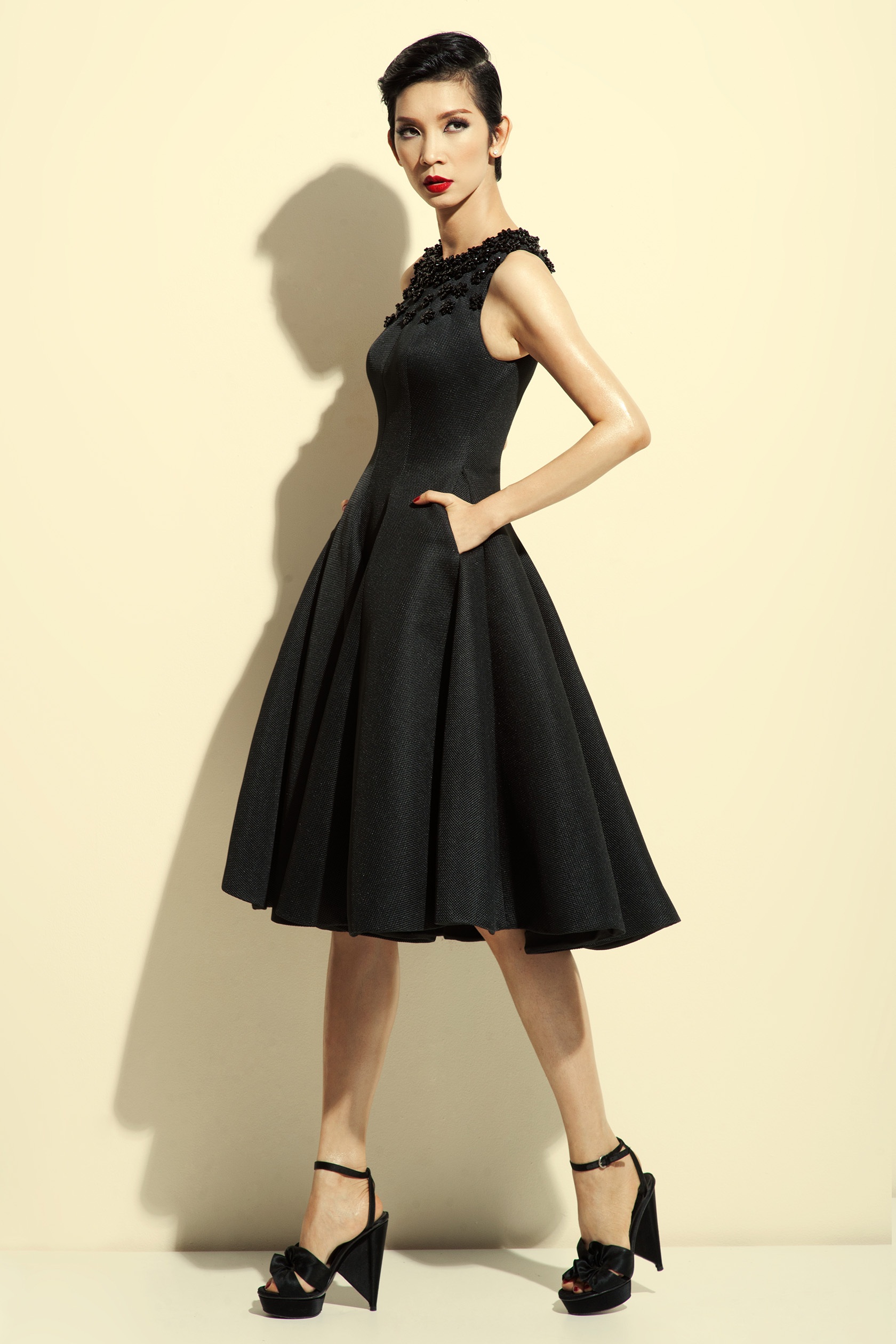 Xuân Lan và các người mẫu hứa hẹn buổi diễn thành công tại Mỹ sắp tới.