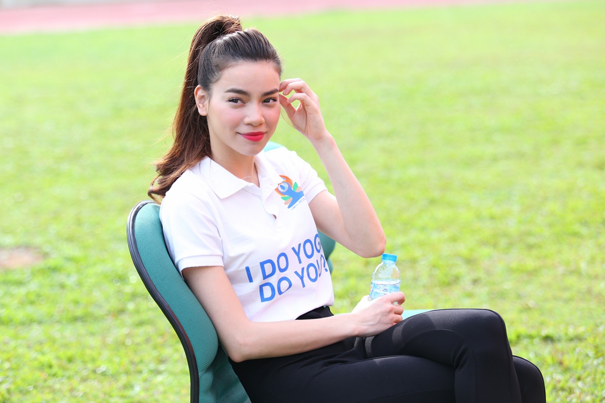 Hình ảnh trẻ trung và tươi tắn của Hồ Ngọc Hà