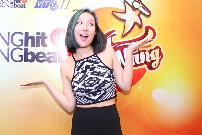 Anna Trương khá nhí nhảnh