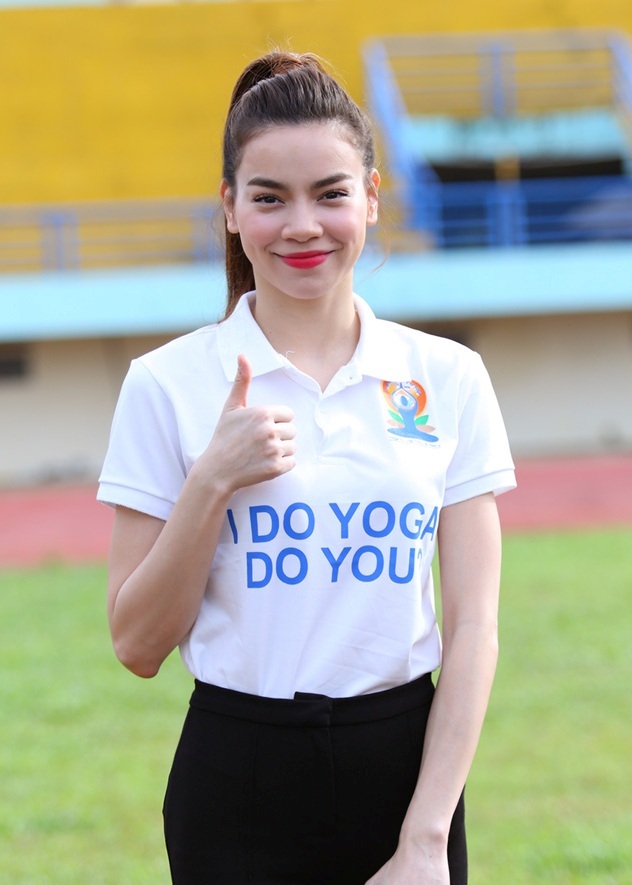 Hình ảnh trẻ trung và tươi tắn của Hồ Ngọc Hà