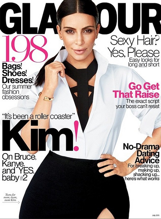 Cô nàng cũng nhanh chóng có phỏng vấn đầu tiên với Glamour.