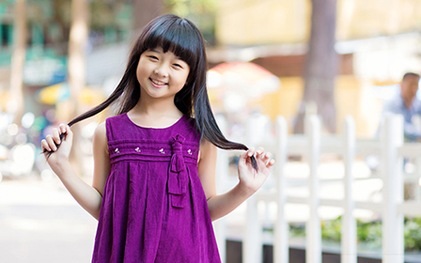 Những sao nhí nổi tiếng nhất showbiz Việt - 7 Có thể nói, hiện nay, Thanh Mỹ đang là cô bé đắt show nhất phim Việt.