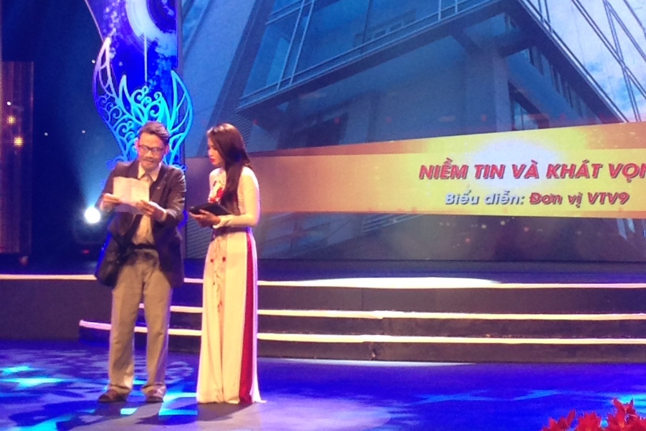 VTV 9 cũng tham gia một tiết mục tự giới thiệu