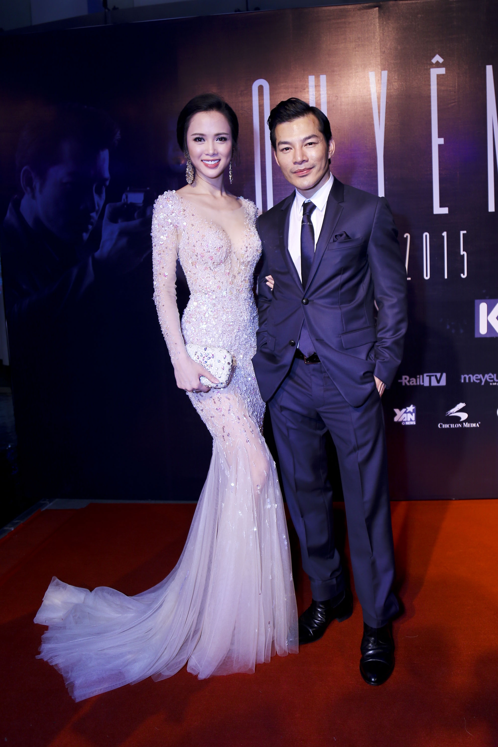 Vũ Ngọc Anh và Trần Bảo Sơn, cặp đôi chính của Quyên.