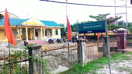 Một cán bộ địa chính “biến mất” khó hiểu - 1 Ửy ban xã Phú Mỹ.