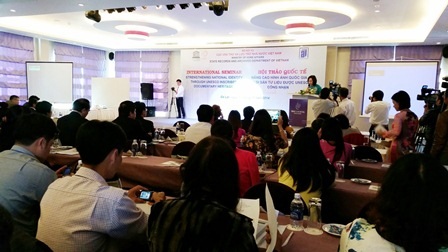 Quảng bá 4 di sản tư liệu thế giới của Việt Nam - 1 Hội thảo quốc tế “Nâng cao hình ảnh quốc gia qua di sản tư liệu được UNESCO công nhận