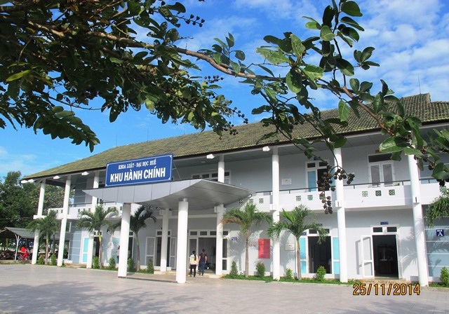 Chính thức thành lập Đại học Luật tại Huế - 1 Khu hành chính của Đại học Luật Huế.