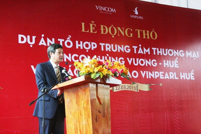 Khởi công tổ hợp thương mại và khách sạn 5 sao của Vingroup tại Huế - 2 Khởi công tổ hợp thương mại và khách sạn 5 sao của Vingroup tại Huế