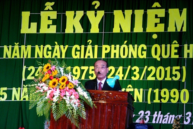 Kỷ niệm 40 năm giải phóng điểm đầu Thừa Thiên Huế - 2 Bí thư huyện ủy Phong Điền - ông Hồ Bê ôn lại kỷ niệm của ngày chiến thắng