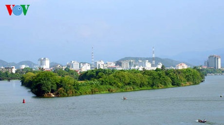 Cồn Hến sẽ trở thành khu du lịch dịch vụ cao cấp - 1 Cồn Hến Huế (ảnh: Hà Thành - VOV)