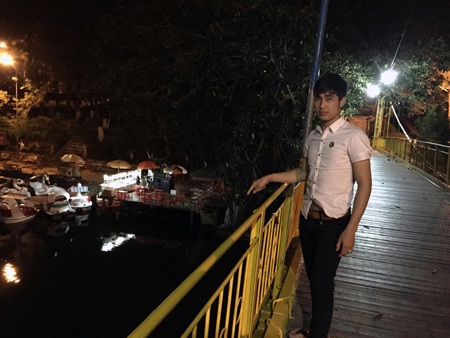 Anh Hiệp người tham gia cứu cô gái nhảy cầu tự tử