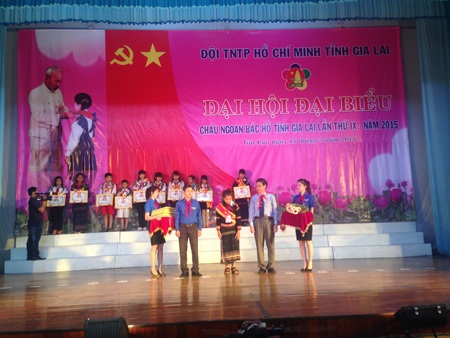 Nhiều thiếu nhi dân tộc thiểu số được tuyên dương Cháu ngoan Bác Hồ