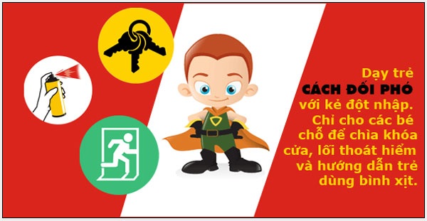 Kỹ năng cơ bản phòng chống trộm, cướp đột nhập - 10 Theo