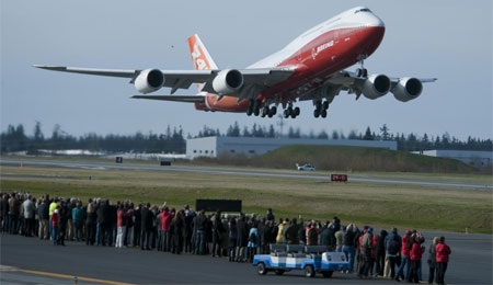 Cận cảnh “cung điện bay” Boeing 747 VIP