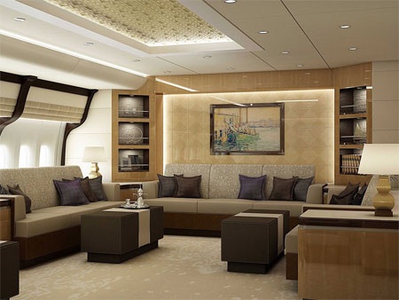 Cận Cảnh Cung điện Bay Boeing 747 Vip Bao Dan Tri