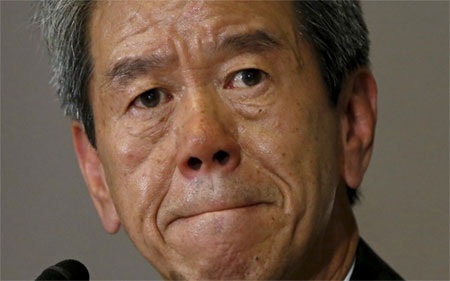 “Sếp tổng” Toshiba từ chức vì vụ bê bối “tỷ đô” - 1 CEO Toshiba, ông Hisao Tanaka.