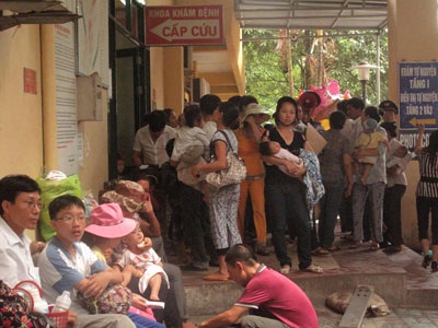 Miền Bắc: Tăng mạnh dịch sốt vi rút  - 1