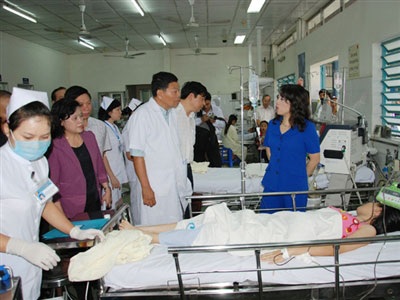 Bệnh tay chân miệng “nóng” trên cả nước - 1 Bệnh tay chân miệng “nóng” trên cả nước