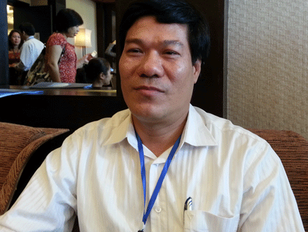 Ông Nguyễn Nhật Cảm, Giám đốc Trung tâm y tế dự phòng Hà Nội. Ảnh: H.Hải