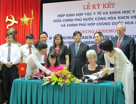 Hoa Kỳ phối hợp với Việt Nam ứng phó với dịch bệnh mới nổi - 1 Hoa Kỳ hỗ trợ Việt Nam xây dựng Trung tâm An ninh Y tế toàn cầu. Ảnh: H.Hải