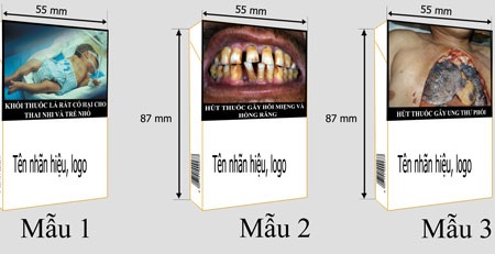 In hình ảnh “sốc” cảnh báo nguy cơ sức khỏe trên bao thuốc lá - 2 Những mẩu cảnh báo nguy cơ sức khỏe của thuốc lá gây ấn tượng mạnh được nhiều người ủng hộ.