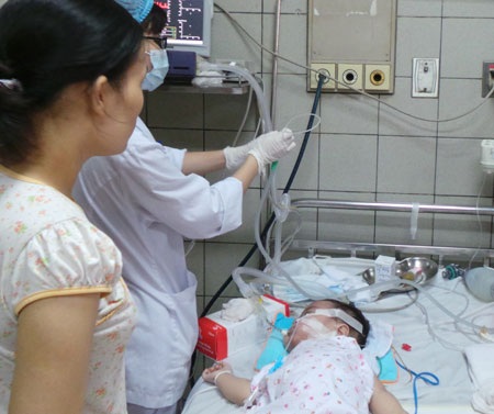 Nhiều trường hợp sởi diễn biến bất thường - 1 Nhiều ca sởi diễn biến bất bất thường, nguy kịch. Ảnh: T.A
