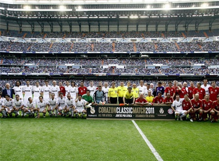 Real Madrid hạ Bayern 8-3 trong trận đấu của các huyền thoại - 1 Real Madrid hạ Bayern 8-3 trong trận đấu của các huyền thoại - 1