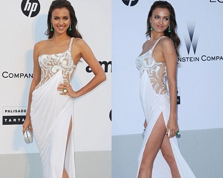 Bạn gái C.Ronaldo khoe đường cong tuyệt đẹp tại LHP Cannes - 1