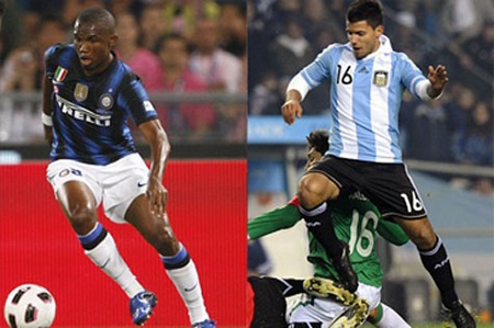 Man City tính “lôi kéo” cả Eto’o và Aguero - 1