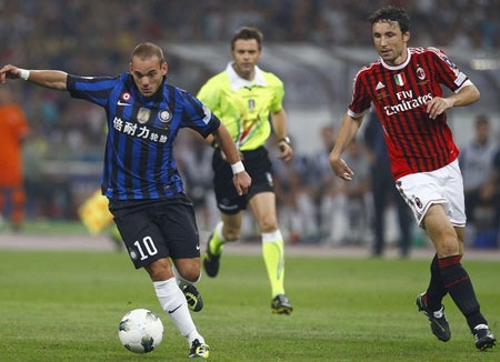 Ngược dòng hạ Inter, AC Milan giành Siêu Cup Italia - 1 Ngược dòng hạ Inter, AC Milan giành Siêu Cup Italia - 1
