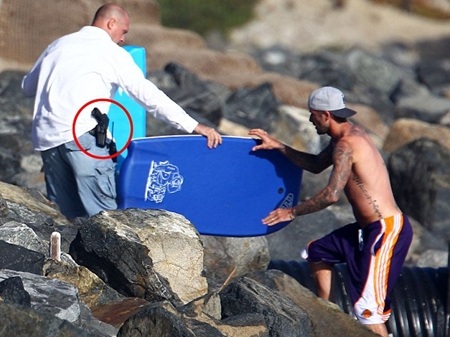 Beckham thuê vệ sĩ riêng bảo vệ gia đình ở Malibu - 1