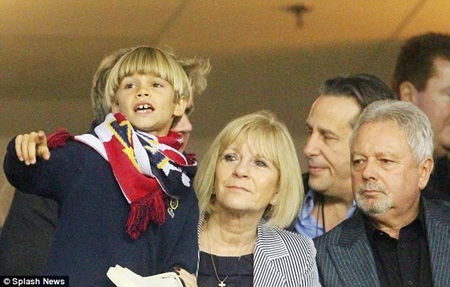 Beckham ăn mừng chức vô địch Mỹ cùng LA Galaxy - 10