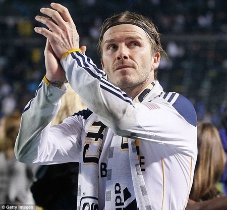 Beckham ăn mừng chức vô địch Mỹ cùng LA Galaxy - 11