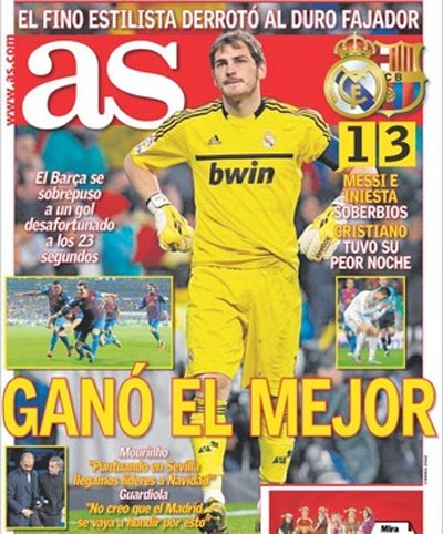 Báo giới Tây Ban Nha bút chiến vì Siêu kinh điển - 2