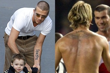 Beckham và “nỗi ám ảnh” với những hình xăm - 3