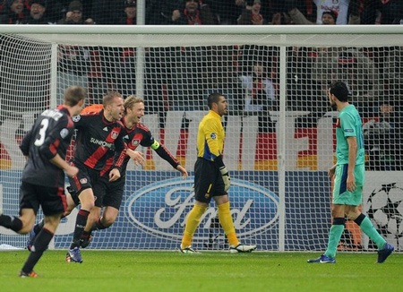 Messi lập công, Barca đại thắng Leverkusen - 2 Messi lập công, Barca đại thắng Leverkusen - 2