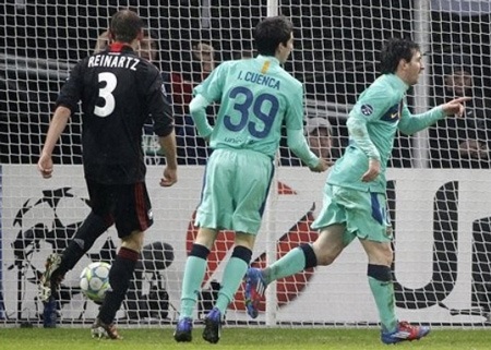 Messi lập công, Barca đại thắng Leverkusen - 3 Messi lập công, Barca đại thắng Leverkusen - 3