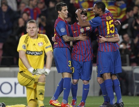 Messi ghi 5 bàn, Barcelona “hạ nhục” Leverkusen 7-1 - 1 Messi ghi 5 bàn, Barcelona “hạ nhục” Leverkusen 7-1