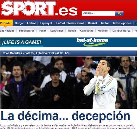 Báo chí thế giới chia sẻ về tấn bi kịch của Real Madrid - 1 Báo chí thế giới chia sẻ về tấn bi kịch của Real Madrid