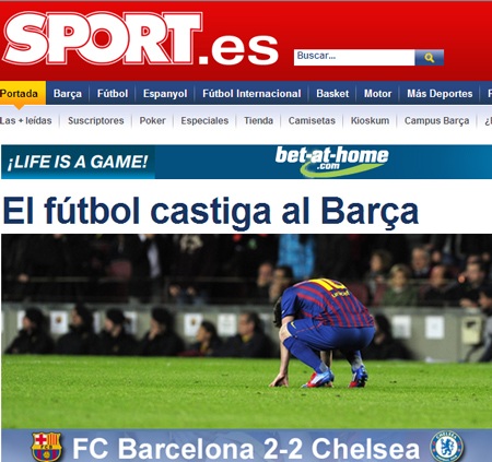 Báo chí thế giới đồng cảm với bi kịch của Messi và Barca