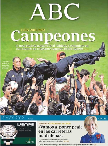 Chức vô địch của Real Madrid qua lăng kính báo chí châu Âu