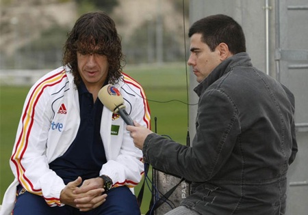 Những kỷ niệm đáng nhớ của Puyol cùng ĐT Tây Ban Nha - 13 Những kỷ niệm đáng nhớ của Puyol cùng ĐT Tây Ban Nha